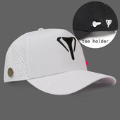 White Embroidery Cap
