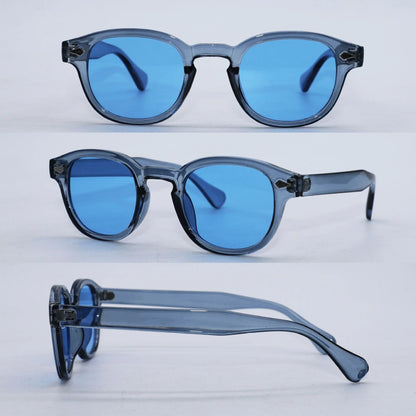 Retro Round Frame Sunglasses