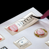 Epoxy Dome Stickers