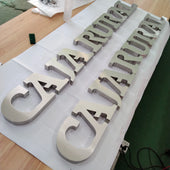 Custom Metal Letters Logo