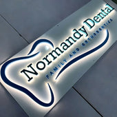 3D LED Acrylic Sign